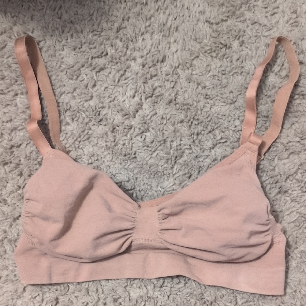 Skims Maternity Nursing Sculpting Bra Size S/M Beige NWOT